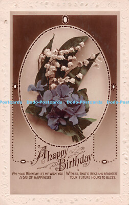 R238372 A Happy Birthday Postkarte RP