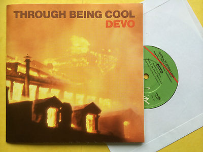 DEVO - Through Being Cool, 20 x 28'' Poster Sleeve, Virgin VS-450 Ex Condition