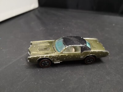 B839-HOT WHEELS REDLINE No6218 CUSTOM ELDORADO.OLIVE GREEN
