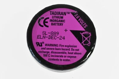 SL 889 Tadiran Lithium Draht 3,6V 1/10D SL-889 Batterie 1000mAh CMOS Pufferung
