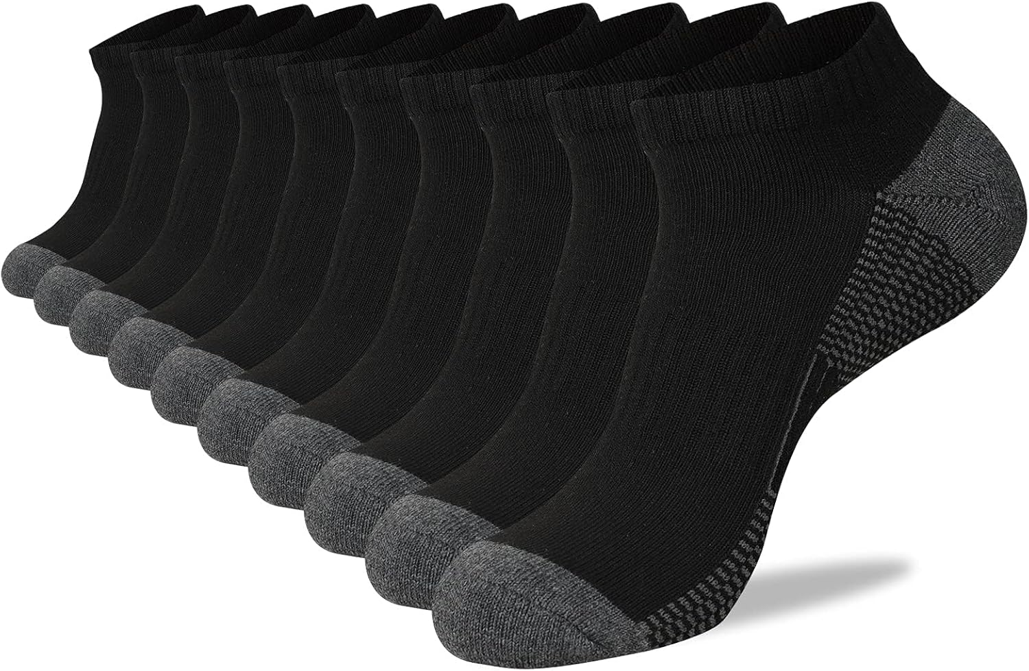 10 Pack Mens Ankle Low Cut Socks Athletic Cushion Casual Socks