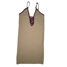 NWT Intimately by Free People Womens Tan Nude Seamless Mini Slip Sz XS/S