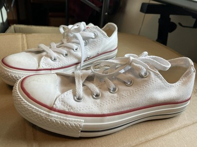 white converse size 6 ebay