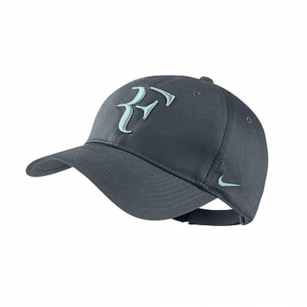 mordaz tela Precioso New Nike RF Roger Federer Hat Cap Dark Armory Blue Tennis Dri Fit  371202-443 | eBay