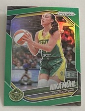 2025 Panini - WNBA Prizm Nika Muhl Green Prizm Insert #127
