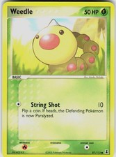 Weedle 87/113 EX Delta Species Pokemon on eBay