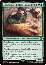 MTG Sandman, Shifting Scoundrel English SPM
