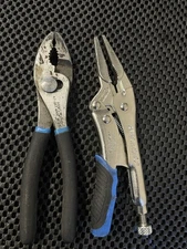 Armstrong USA Pliers Set 69-552 Locking & 67-667 Combination Pliers– Made in USA