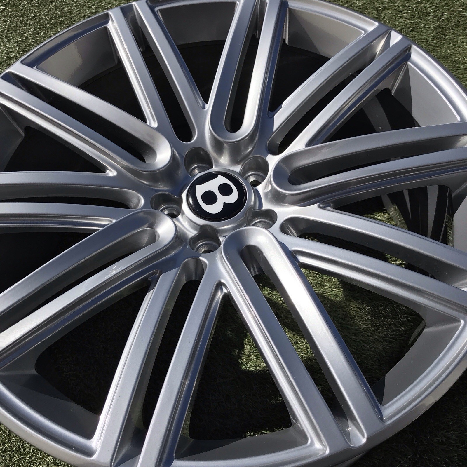 21 BENTLEY CONTINENTAL RIMS OEM FORGED 3W0601025DN GT  FACTORY WHEELS GTC SPEED