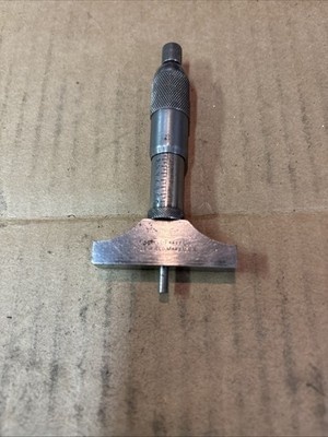 goodell pratt 0-1 Inch Depth Micrometer 
