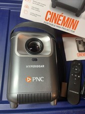 HyperGear Cinemini 720p HD Portable Mini Projector HDMI USB Wi  Fi USED
