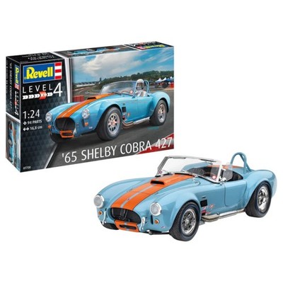 Revell 65 Shelby Cobra 427 V8 Sportwagen Modellbausatz 07708