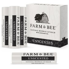 Natural Lip Balm - Organic  Natural Ingredients - Beeswax Based Moisturizing...
