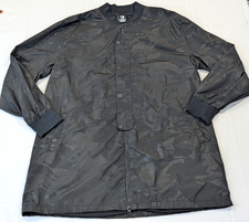 Body Corps Black Camo Winbreaker Jacket Men's Two Way Zip up Plus Pockets 2XL