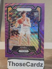 2024 Panini Prizm Draft Picks Purple Wave Prizm #55 PJ Hall
