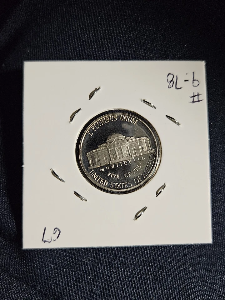 1995 S Jefferson Nickel Proof, High Grade, UNC. (MS)  # 978 - Image 2 of 4