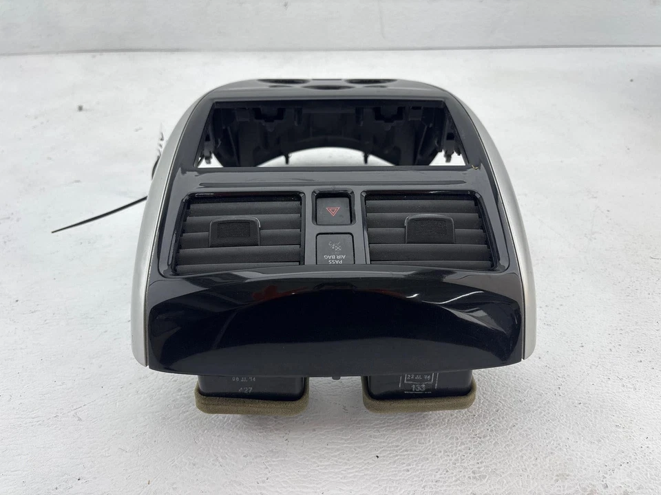 14-19 Nissan Versa Hatchback Center Dash Radio Bezel Climate Control Trim Oem - Image 4 of 4