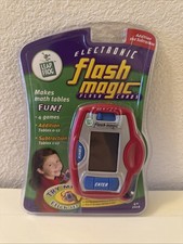 Leap Frog Flash Magic Electronic Handheld Game Addition Subtraction Works