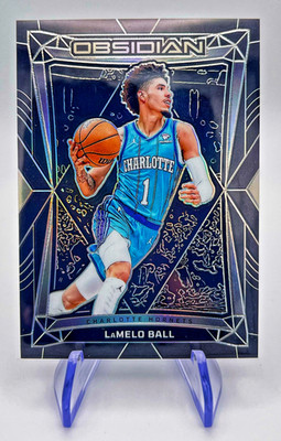 2023-24 Panini Obsidian Electric Etch International LaMelo Ball #177