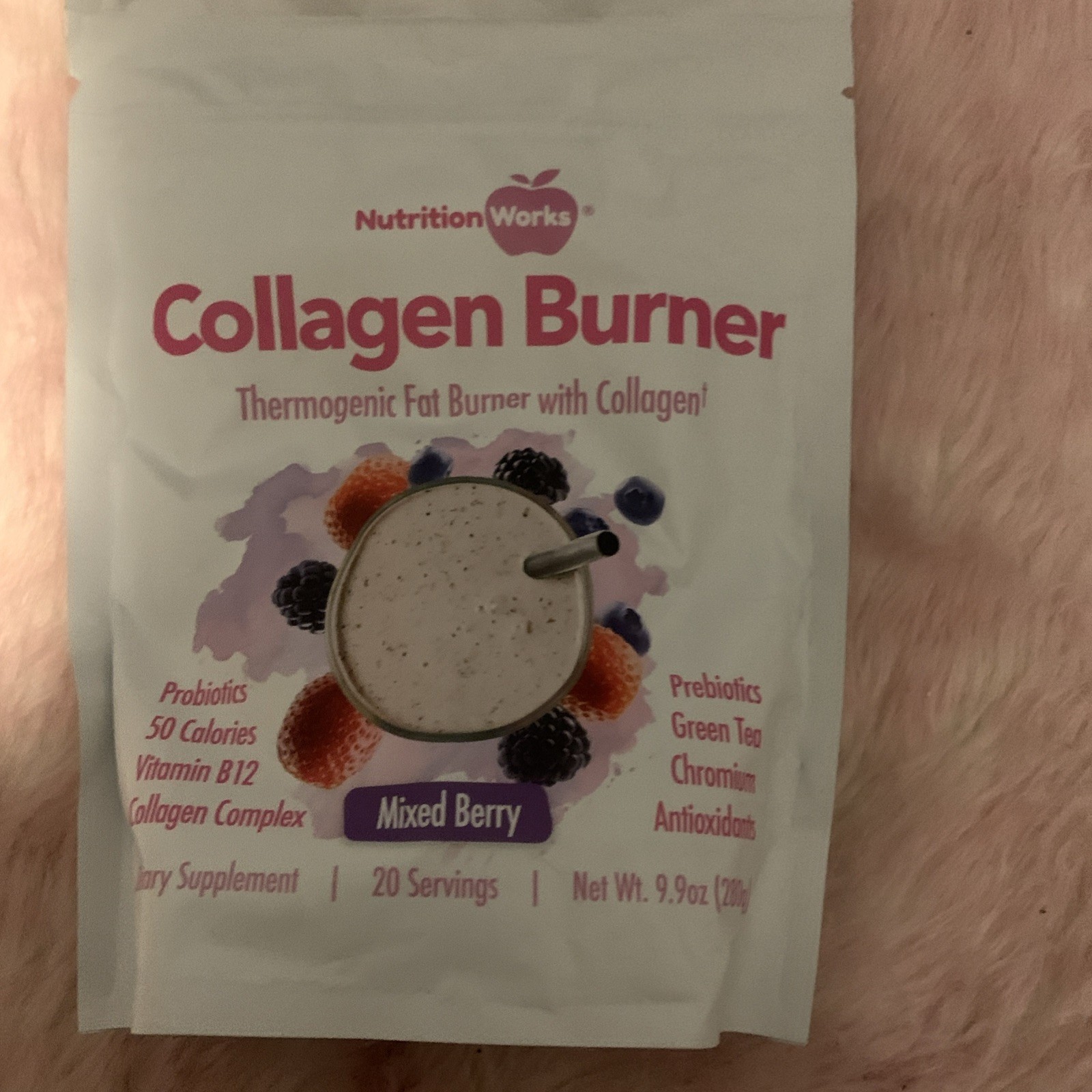 Nutrition Works Collagen Burner, Thermogenic Fat Burner with