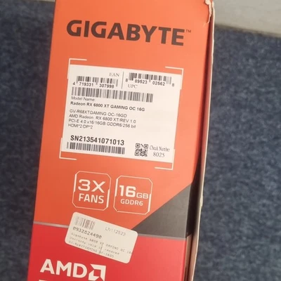 RX 6800 XT listing on ebay