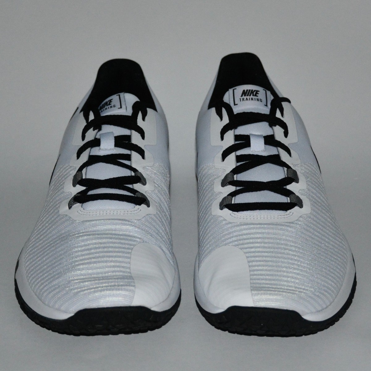 Nike Flex Control TR4 White Black Dark Smoke Grey Size 12 Sneakers