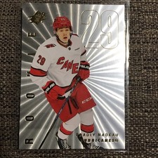 2024-25 UD SPx Rookie Bradly Nadeau Silver