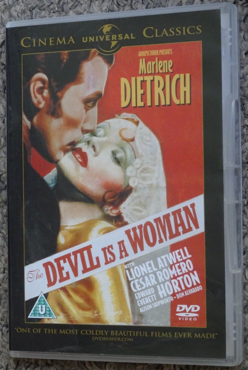 'The Devil is a Woman' DVD Marlene Dietrich Lionel Atwell