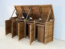 Wheelie Bin Store Outdoor Garden Dustbin Shed - Various sizes