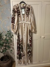 FARM RIO  FLORAL MAXI DRESS NEW WITH TAGS SIZE 8 10 OVERSIZED 