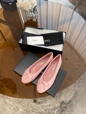 CHANEL PINK CocoRibbon Ballet flats EU-37, Us-7, UK-4