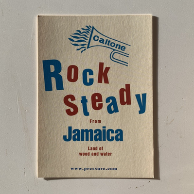 #ad Caltone Rocksteady From Jamaica Pressure Sounds Memorabilia Postcard A6 GBP 2.66