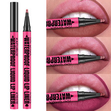 Lip Liner Waterproof, Sweatproof, Matte Multi-color Correcting Liquid Lipstick