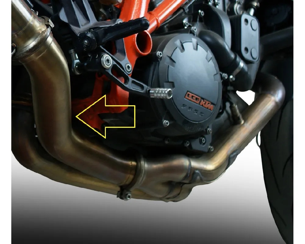 Exhaust Link Pipe GPR No Road Use KTM SUPERDUKE 1290 R 2017 > 2019