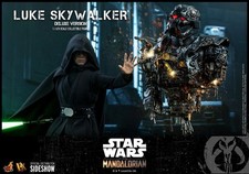Hot Toys 1 6 Star Wars Mandalorian Luke Skywalker DELUXE SPECIAL ED DX23 Mint