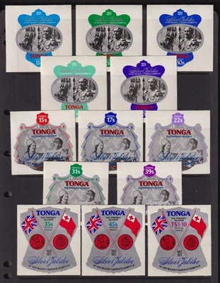 Tonga - 1977 Silver Jubilee sets, MNH, cat. $ 45.80