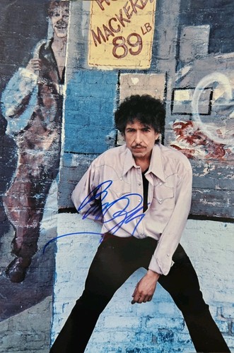 Bob Dylan Autogramm