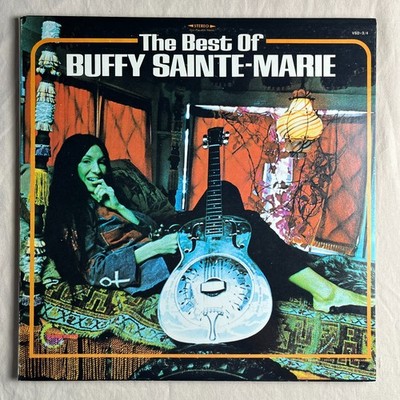 BUFFY SAINTE-MARIE The Best Of Buffy 1970 Vinyl 2xLP Vanguard VSD-3/4 - VG+