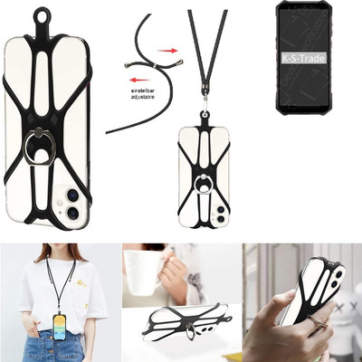 Handyband für Ulefone Armor X9 Pro Fingerhalterung Lanyard