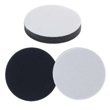 3 Dura-Gold 3" x 10mm Soft Density Interface Pads For Hook & Loop Sander Discs