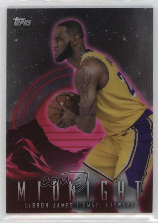 2023-24 Topps Midnight Twilight /99 LeBron James #31