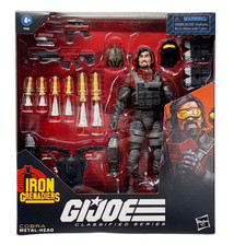 G.I. Joe     Cobra Metal Head Figure     Iron Grenadiers - Classified Series - MISB
