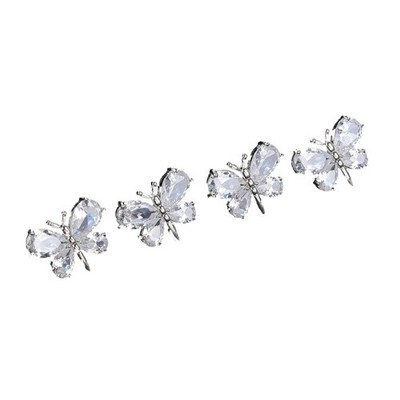Shoe Charms Glittering Shoe Clip Buckles Jewelry Decorations Female Shoe Add On