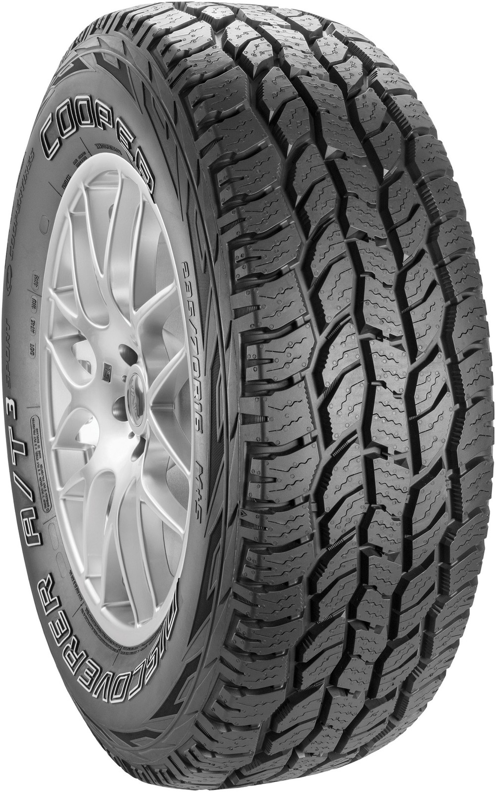 Gomme 4 stagioni Cooper Tyres 245/75 R17 121S DISCOVERER AT3 LT (2022) OWL pneum