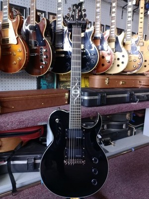Ethan Hart by Greg Bennett Black EH-1 Seymour Duncan Blackouts w/Gig bag *Free s