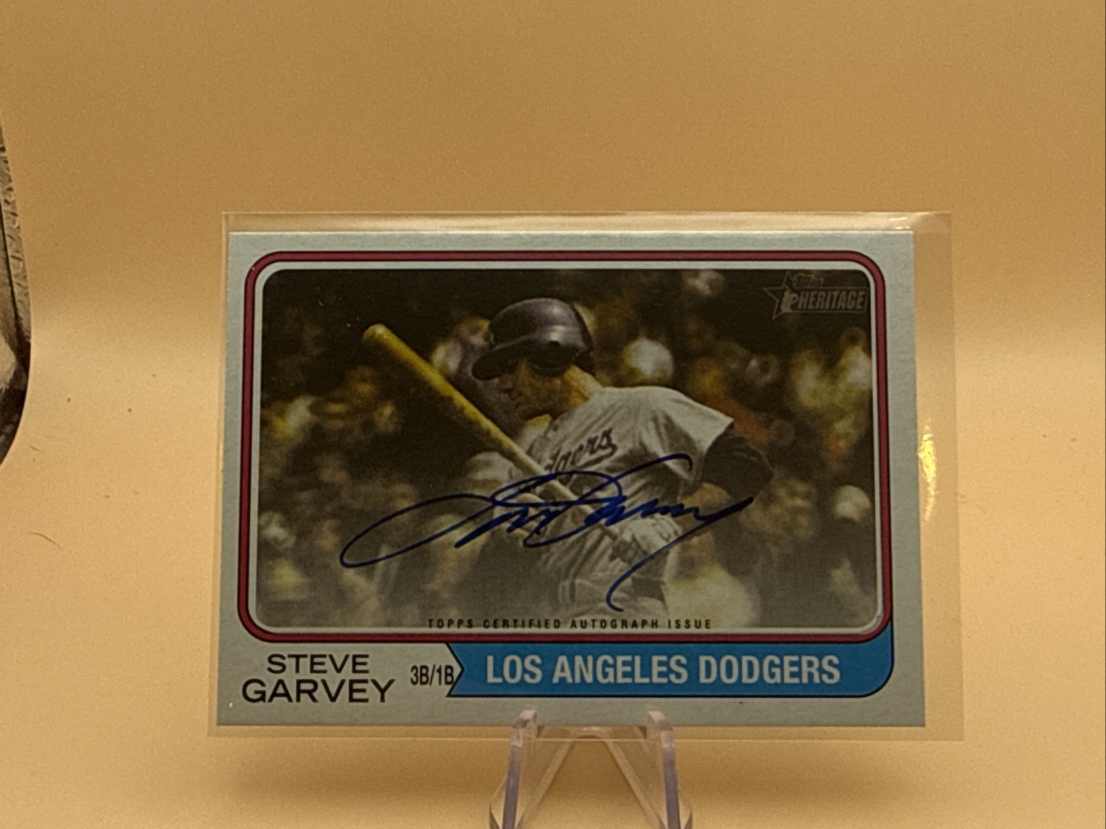 2023 Topps Heritage - Real One Autographs Steve Garvey #ROA-SG (AU)