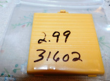 GENUINE NINTENDO GAME BOY DMG 01 YELLOW BATTERY COVER LOOK 