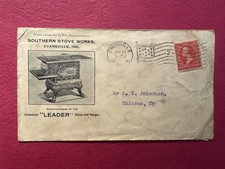 Advertising Cover Southern Stove Works Evansville, IN  LEADER  stove 1899