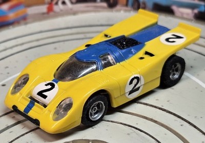 Faller Aurora 5610 ~~ Porsche 917 mit AFX Motor ~ 70er Jahre Spielzeug #EBS1748