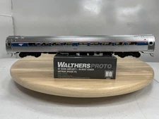 Walthers Proto HO 85’ Budd Amfleet 84’ Coach Amtrak Phase VI Plated